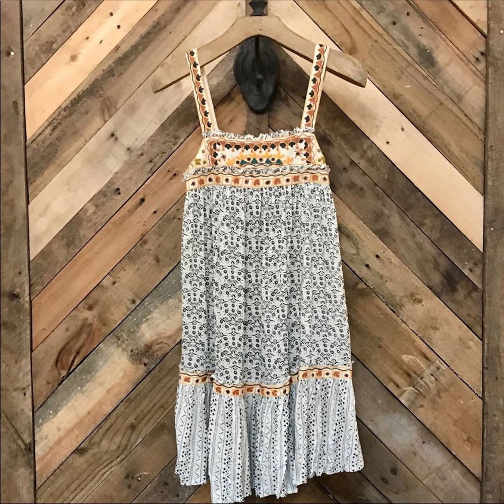 Free People Boarderline Tank Mini Dress